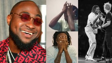 davido-reacts-to-video-of-fireboy-shedding-tears-after-performing-with-ed-sheeran-at-wembley-stadium