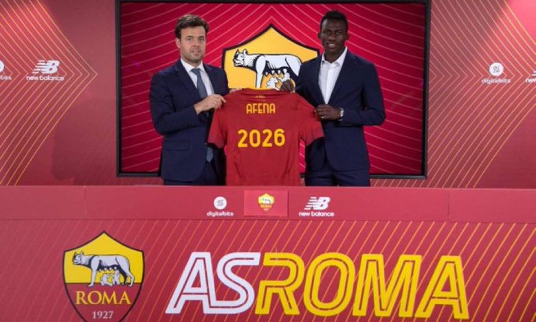 black-stars-striker-felix-afena-gyan-signs-a-new-4-year-contract-with-as-roma