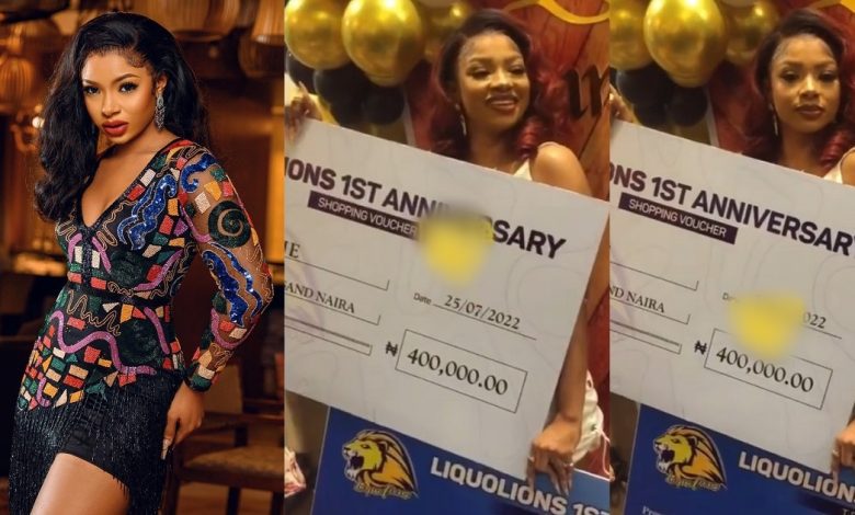 fans-gift-liquorose-n400k-and-an-all-expense-paid-trip-to-any-country-to-mark-her-1st-bbnaija-anniversary