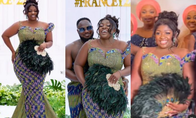 tracey-boakye-wore-the-dreamiest-kente-outfit-ever-for-her-traditional-wedding