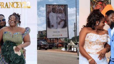 tracey-boakye-and-frank-mount-giant-billboards-to-thank-ghanaians