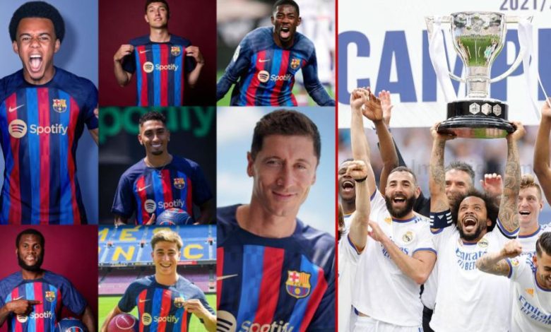 real-madrid-are-still-favourites-to-win-2022/23-la-liga-despite-barcelona’s-spending-spree