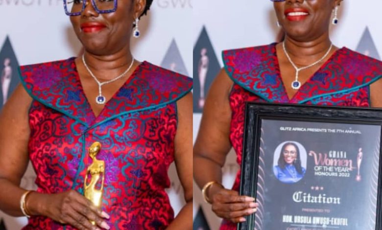 glitz-africa:-ursula-owusu-ekuful-gets-excellence-in-governance-award