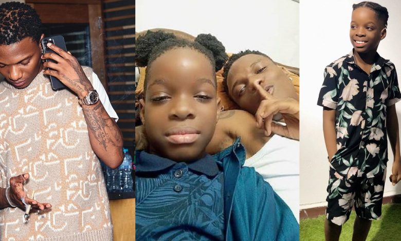 “i-love-my-son”-–-wizkid-gushes-over-his-first-son,-boluwatife,-as-he-expresses-concern-after-calling-his-phone-and-didn’t-get-an-answer-(video)