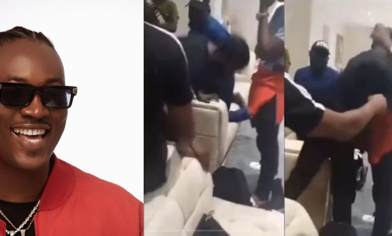 dammy-krane-shares-video-of-one-of-davido’s-alleged-boys-apologizing-to-him-after-he-accused-the-music-executive-of-sending-his-boys-to-attack-him-(video)