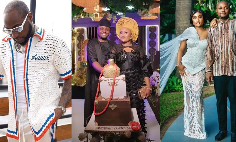 singer-davido-arrives-benin-for-his-aide,-israel-dmw’s-white-wedding