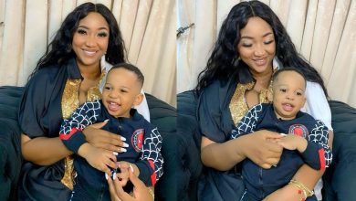 yul-edochie’s-second-wife,-judy-austin-shares-lovely-new-photos-with-her-son-to-celebrate-christmas