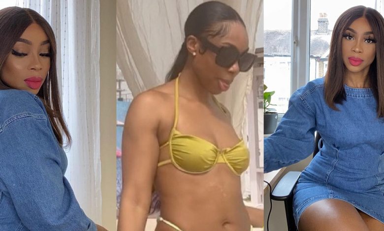 “shyness-and-lack-of-body-confidence-always-stopped-me”-–-media-personality,-maria-okan-says-as-she-wears-bikini-for-the-first-time-in-public-(video)