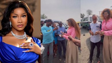 reality-tv-star,-tacha-takes-to-the-street-to-give-out-money-to-citizens-with-pvc-(video)