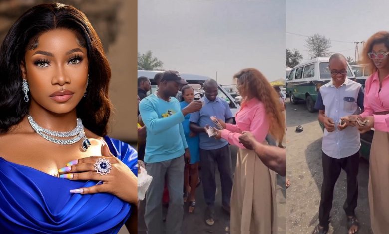 reality-tv-star,-tacha-takes-to-the-street-to-give-out-money-to-citizens-with-pvc-(video)