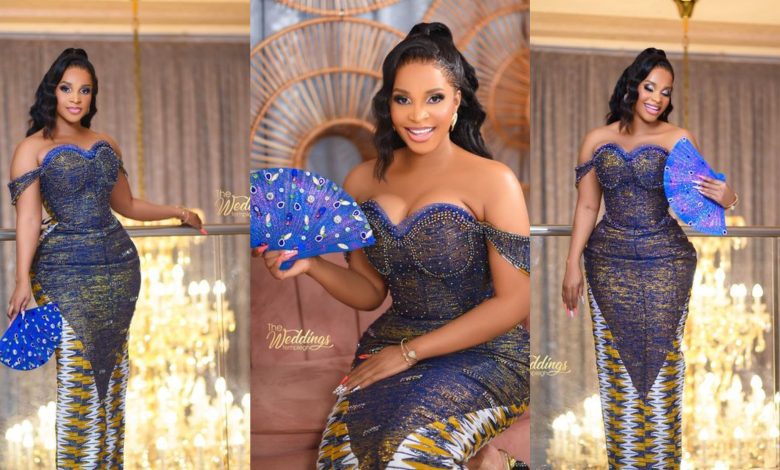 benedicta-gafah-wore-the-dreamiest-kente-outfit-ever-for-her-traditional-wedding