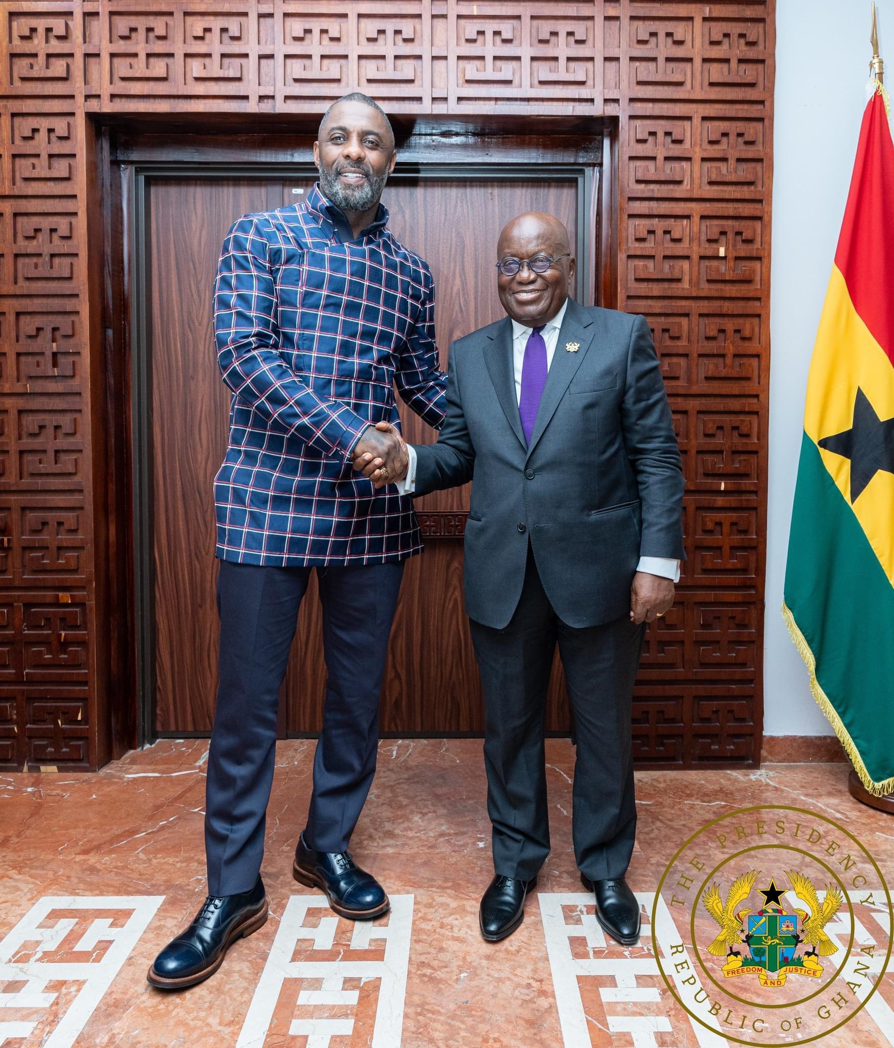 Idris Meets Akufo Addo