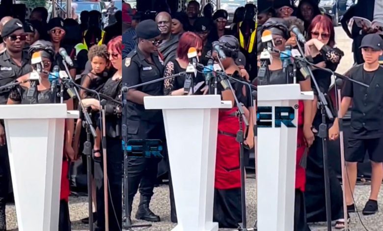 emotional-moment-christian-atsu’s-wife-couldn’t-read-tribute-at-his-funeral-(watch)