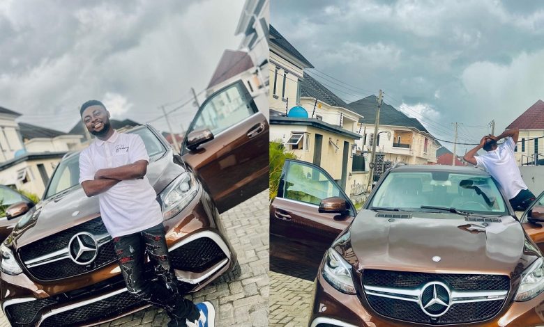 skitmaker,-boda-wasiu-splashes-millions-of-naira-on-new-mercedes-benz