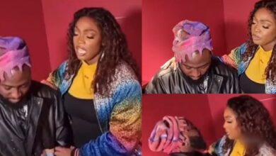 heartwarming-video-of-davido’s-sister,-sharon,-passionately-praying-for-him-before-his-london-concert-surfaces-(watch)