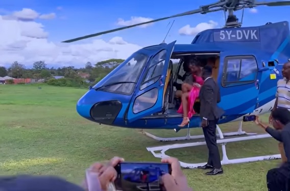 comedian-eddie-butita-explains-why-he-used-chopper-to-fly-to-akothee’s-wedding