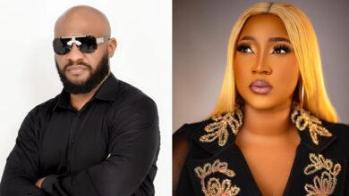 yul-edochie-confronts-judy-austin-for-taking-his-car-without-permission,-forcefully-drags-her-out-(video)