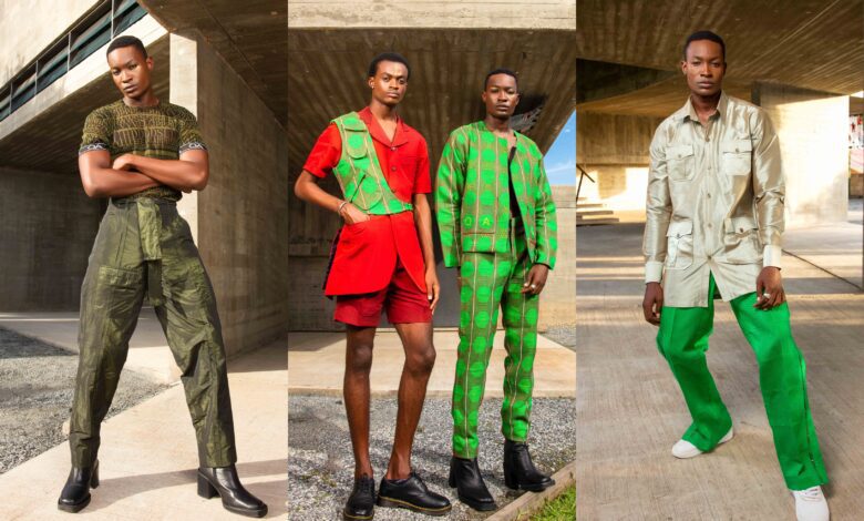 the-awakening-collection:-ghana’s-quophi-akotuah-releases-men’s-wear-made-with-kente