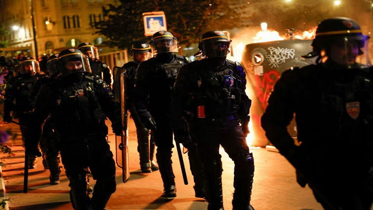 france-riots:-45,000-police,-armoured-vehicles-deployed-to-quell-unrest