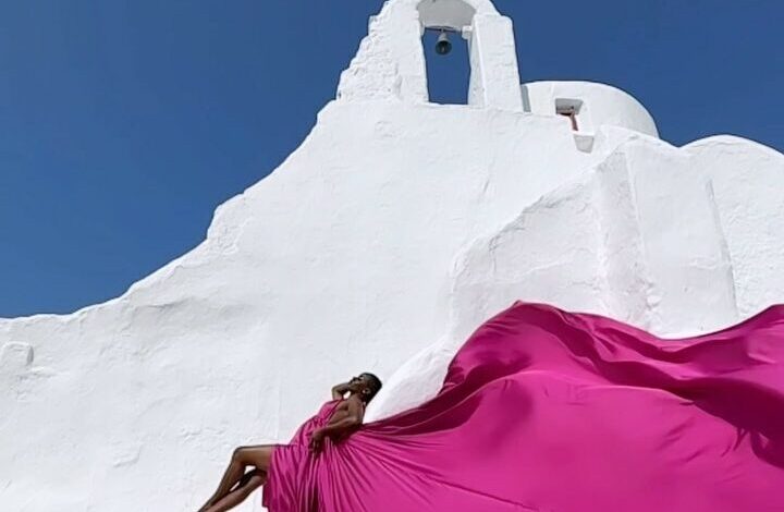 bella-okagbue-is-living-her-best-life-in-mykonos,-greece-|-watch