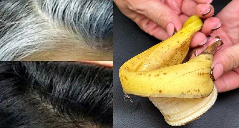 grandmother’s-secret-to-naturally-darker-hair:-the-banana-peel-remedy-