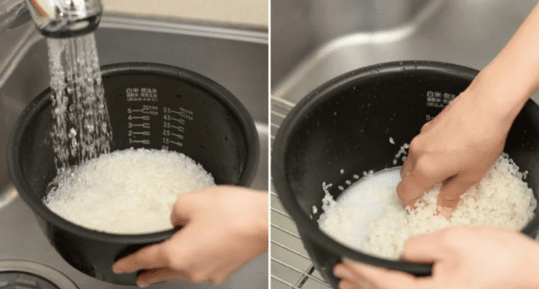 why-don’t-smart-people-wash-rice-directly-in-the-rice-cooker?