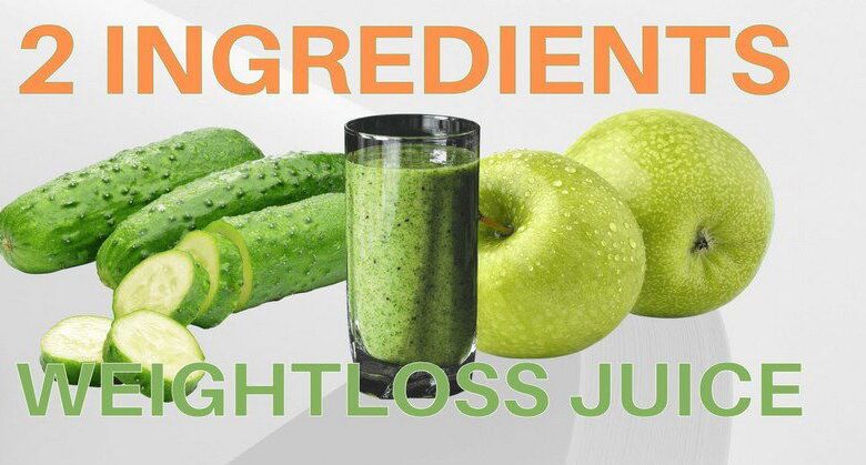 cucumber-&-apple-weight-loss-juice-|-quick-detox-&-fat-burning-recipe