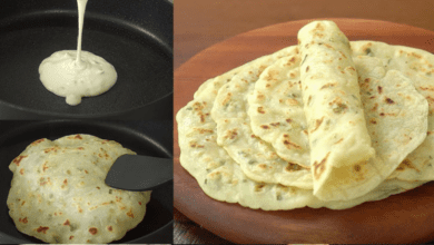 3-minute-liquid-dough-garlic-flatbread:-no-yeast,-no-kneading,-quick,-easy,-and-healthy!