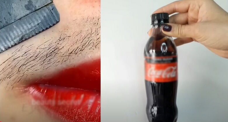 say-goodbye-to-shaving:-effortlessly-remove-facial-and-body-hair-with-coca-cola